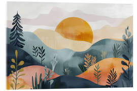 Akryylilasitaulu Boho landscape - Dani Jay Designs