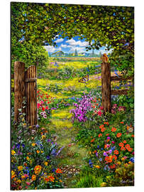 Aluminium print Peaceful Pathway - Michael Fishel