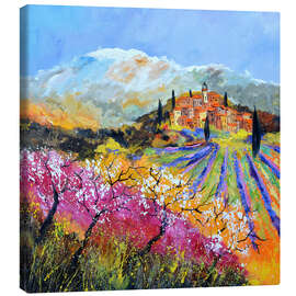 Canvas print Spring in Provence - Pol Ledent