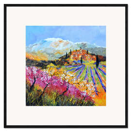 Framed art print Spring in Provence - Pol Ledent