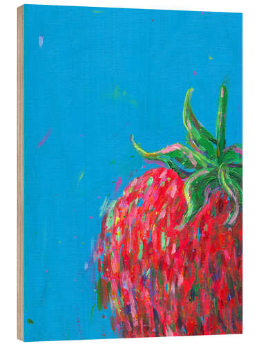 Obraz na drewnie Strawberry