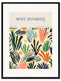 Gerahmter Kunstdruck Musée Botanique No 39