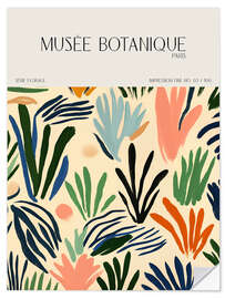 Wandsticker Musée Botanique No 39