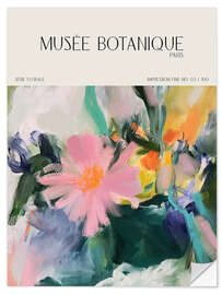 Wandsticker Musée Botanique No 06