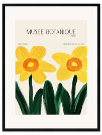 Gerahmter Kunstdruck Musee Botanique No 03