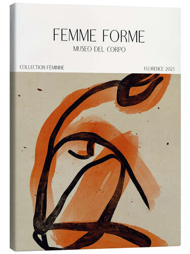 Tableau sur toile Femme Forme No 12