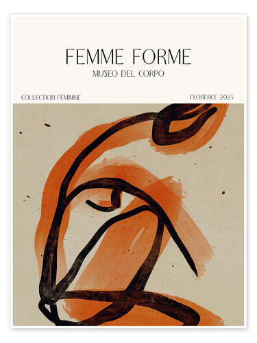 Poster Femme Forme No 12