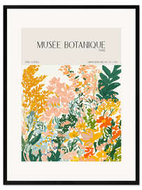 Gerahmter Kunstdruck Musée Botanique No 09