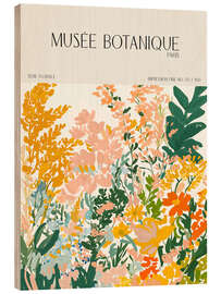 Holzbild Musée Botanique No 09
