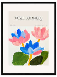 Gerahmter Kunstdruck Musée Botanique No 24