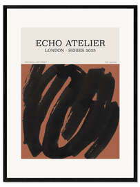 Innrammet kunsttrykk Echo Atelier No 14