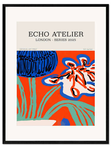 Innrammet kunsttrykk Echo Atelier No 02