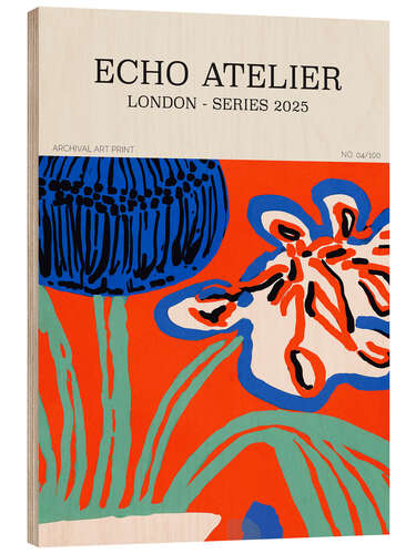 Puutaulu Echo Atelier No 02