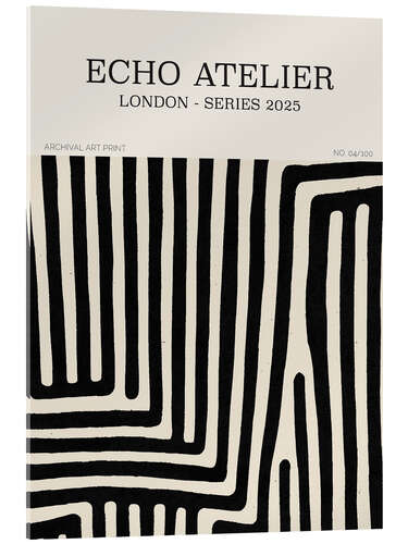 Stampa su vetro acrilico Echo Atelier No 04