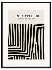 Innrammet kunsttrykk Echo Atelier No 04