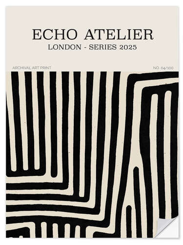 Wandsticker Echo Atelier No 04