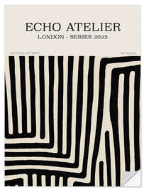 Wandsticker Echo Atelier No 04