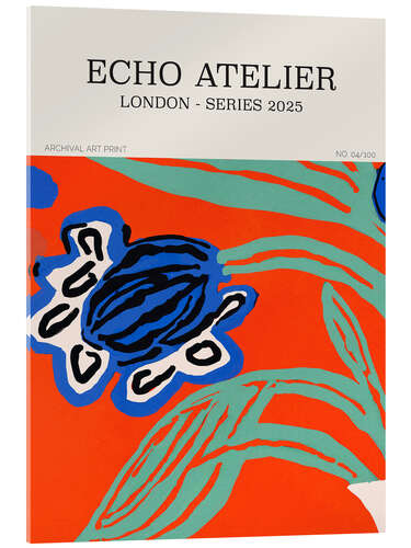 Stampa su vetro acrilico Echo Atelier No 01