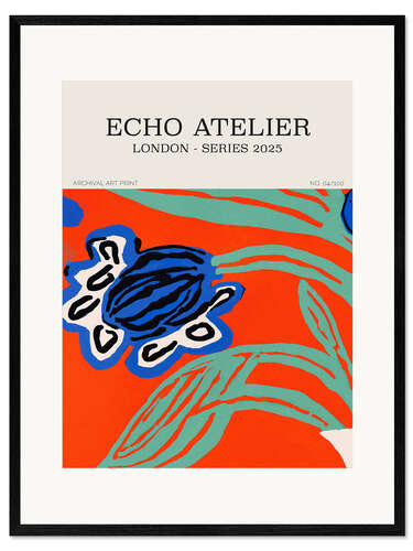 Innrammet kunsttrykk Echo Atelier No 01