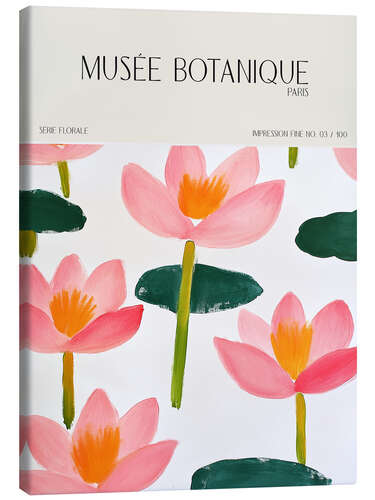 Lienzo Musée Botanique - Paris