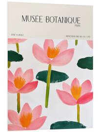 Hartschaumbild Musée Botanique - Paris