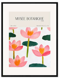 Gerahmter Kunstdruck Musée Botanique - Paris