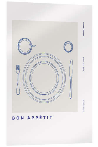 Acrylglas print Bon Appétit
