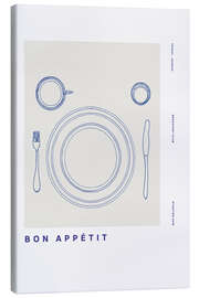 Quadro em tela Bon Appétit - treechild