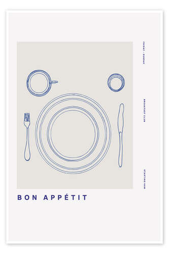 Poster Bon Appétit