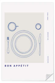 Sticker mural Bon Appétit - treechild