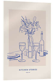Tableau en verre acrylique Kitchen Stories - treechild