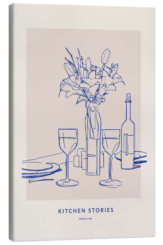 Quadro em tela Kitchen Stories