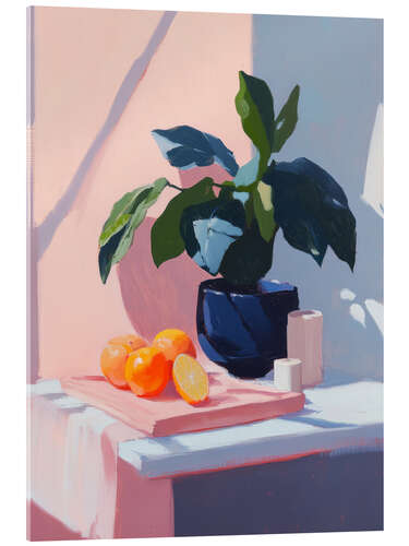 Tableau en verre acrylique April Mornings