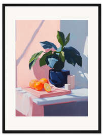 Gerahmter Kunstdruck Aprilmorgen