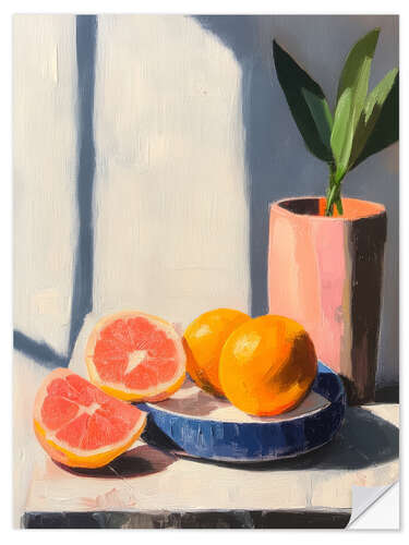 Wall sticker Fresh citrus morning