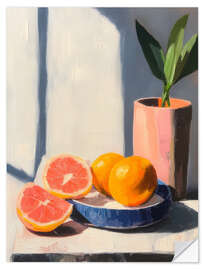 Wall sticker Fresh citrus morning - DejaReve