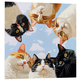 Tableau en PVC Purrfect Selfie - DejaReve