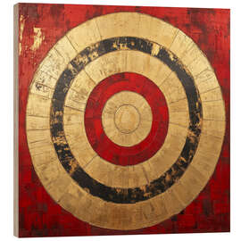 Cuadro de madera Sacred Fire, Eternal Light - DejaReve