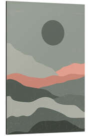 Alubild Boho Berglandschaft