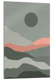 Gallery print Boho mountain landscape