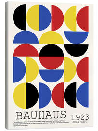 Canvas print Bauhaus 1923 - nobelart