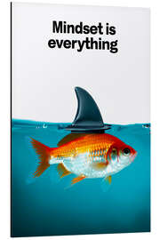 Magnettafel Mindset Fish