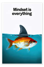 Obraz Mindset Fish - nobelart