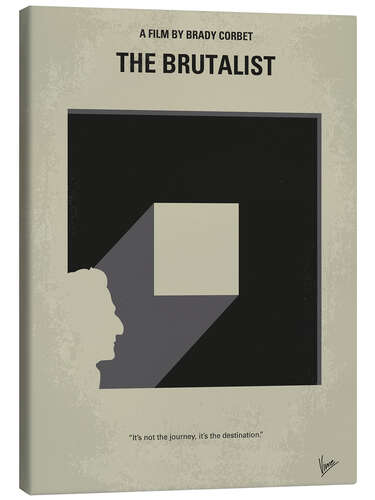 Leinwandbild The Brutalist