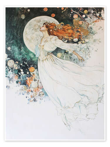 Poster Moon Dance of the Elements