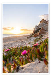 Wandbild Strand Praia da Falésia, Algarve, Portugal - Jan Wehnert