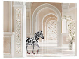 Stampa su vetro acrilico Stripes and Stilettos - Bella Eve