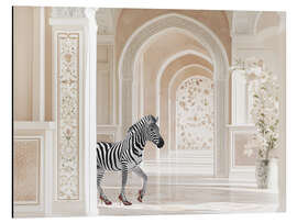 Alubild Streifen und Stilette