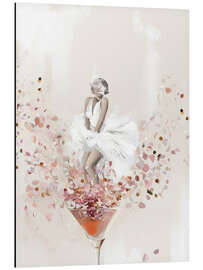 Aluminium print Martini Marilyn - Bella Eve