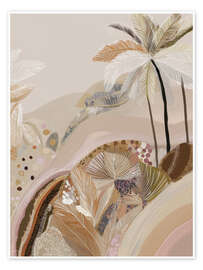 Wall print Dreamy Palms - Bella Eve